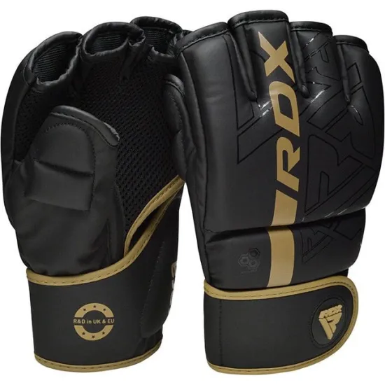 Перчатки ММА RDX F6 KARA Matte Golden M