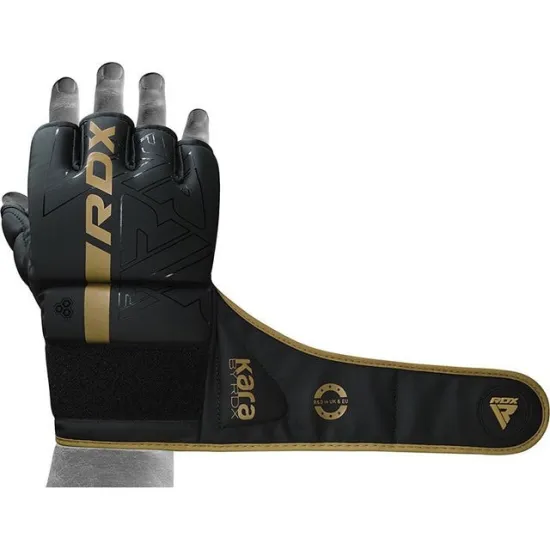 Перчатки ММА RDX F6 KARA Matte Golden M