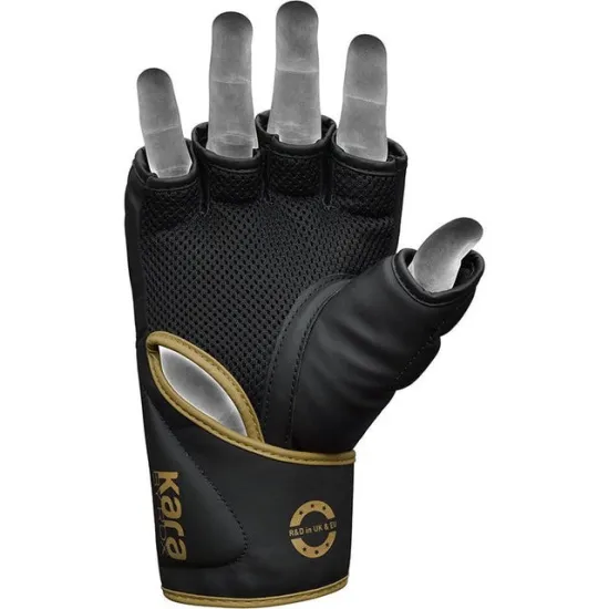 Перчатки ММА RDX F6 KARA Matte Golden M