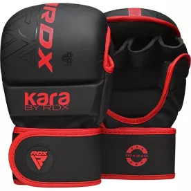 Перчатки ММА RDX F6 KARA Matte Red Plus S/M