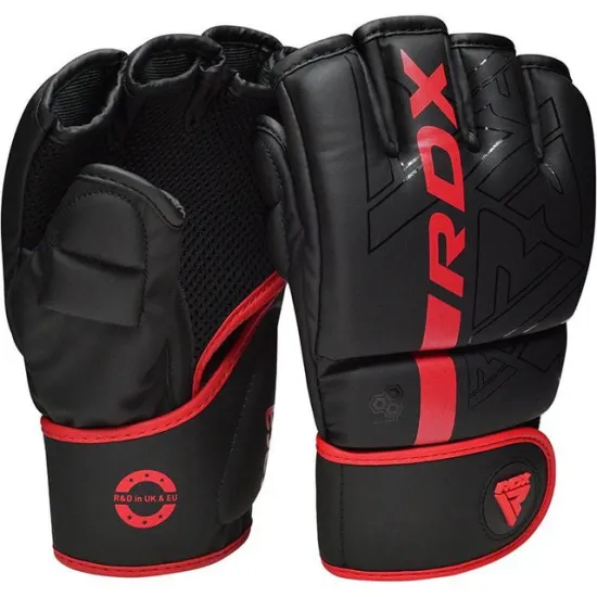 Перчатки ММА RDX F6 KARA Matte Red M