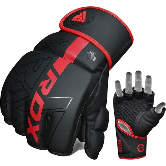 Перчатки ММА RDX F6 KARA Matte Red M