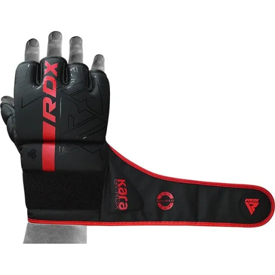 Перчатки ММА RDX F6 KARA Matte Red M
