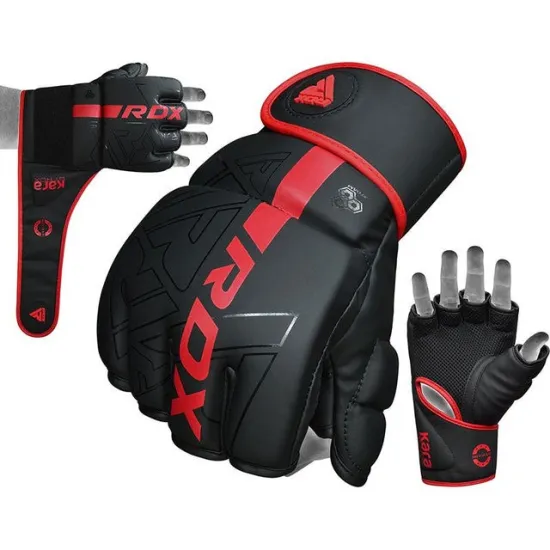 Перчатки ММА RDX F6 KARA Matte Red M