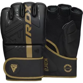 Рукавиці для ММА RDX F6 KARA Matte Golden M
