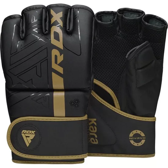 Перчатки ММА RDX F6 KARA Matte Golden M