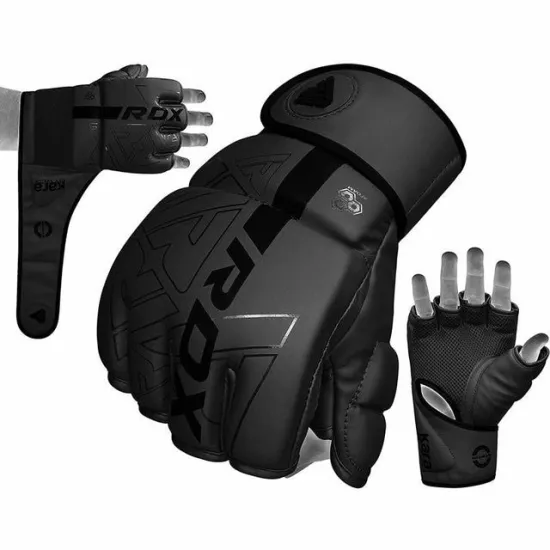 Перчатки для ММА RDX F6 KARA Matte Black M