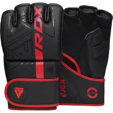 Рукавиці для ММА RDX F6 KARA Matte Red M
