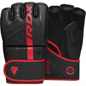 Перчатки ММА RDX F6 KARA Matte Red M