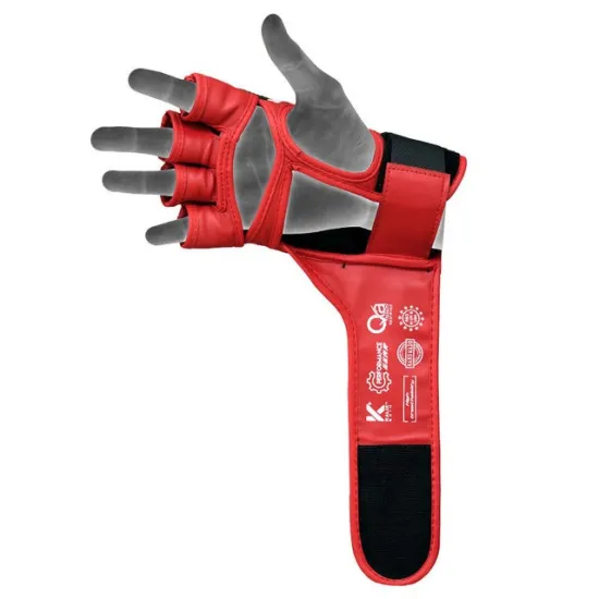 Рукавиці для ММА RDX AURA PLUS T-17 Red/Black S