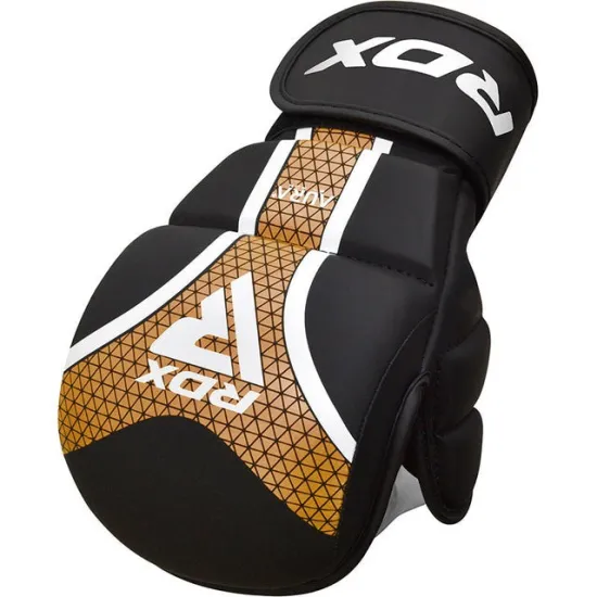 Рукавиці для ММА RDX SHOOTER AURA PLUS T-17 Black Golden S