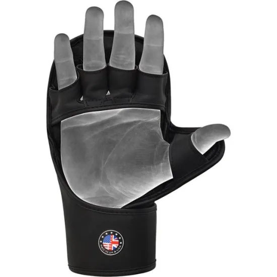 Рукавиці для ММА RDX SHOOTER AURA PLUS T-17 Black Golden S