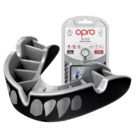 Капа OPRO Silver Jaws-доросла