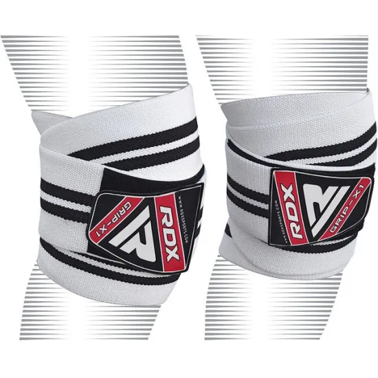 Бинты на колени RDX K2 GYM Knee Wrap White