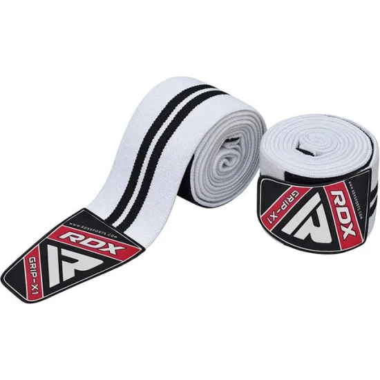 Бинты на колени RDX K2 GYM Knee Wrap White