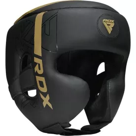 Боксерський шолом RDX F6 KARA Matte Golden M