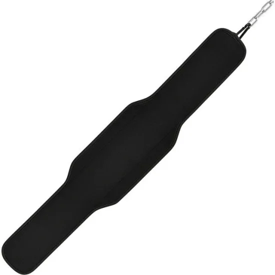 Пояс для отягощений с цепью RDX T7 Dipping Belt 2 Layer неопреновый Black
