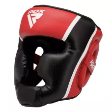 Боксерский шлем RDX AURA PLUS T-17 Red/Black S