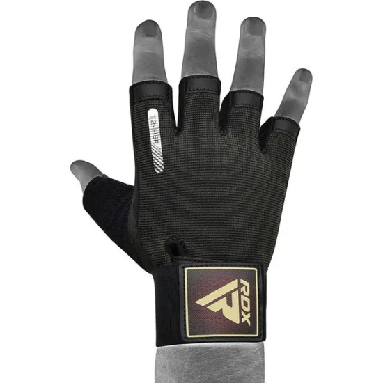 Перчатки для фитнеса RDX T2 Half Brown S