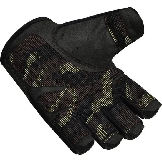 Перчатки для фитнеса RDX T2 Half Brown S
