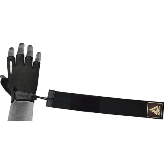 Перчатки для фитнеса RDX T2 Half Brown S