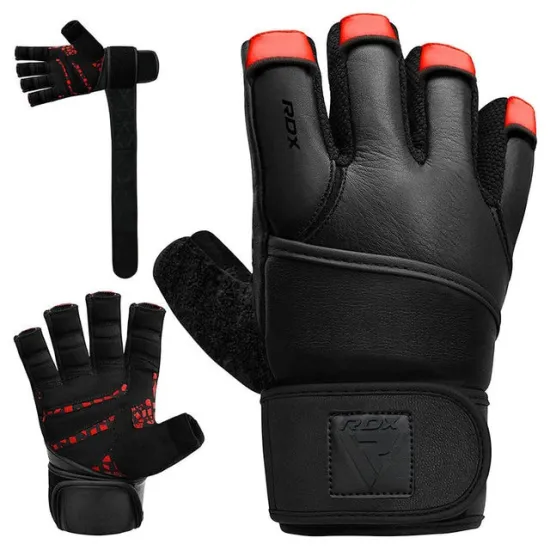 Перчатки для фитнеса RDX L7 Micro Plus Red/Black S