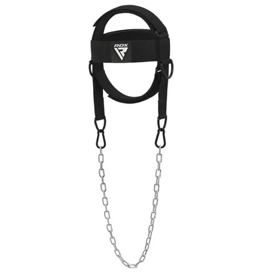 Тяга для шеи RDX H2 Neck Harness Black Plus-универсальный
