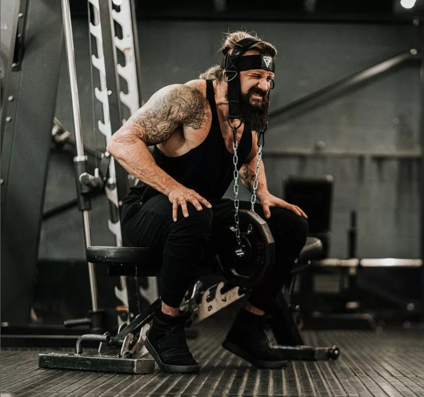 Тяга для шеи RDX H2 Neck Harness Black Plus-универсальный
