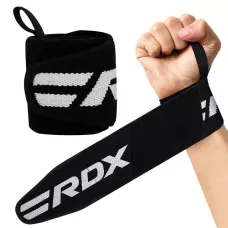 Бинты для запястий RDX W2 Gym Wrist Wraps Black Pro