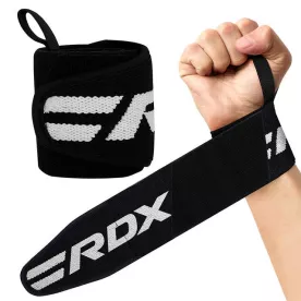Бинти для зап'ясть RDX W2 Gym Wrist Wraps Black Pro