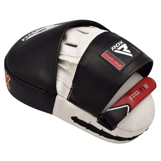 Лапы боксерские RDX T1 Curved White/Black
