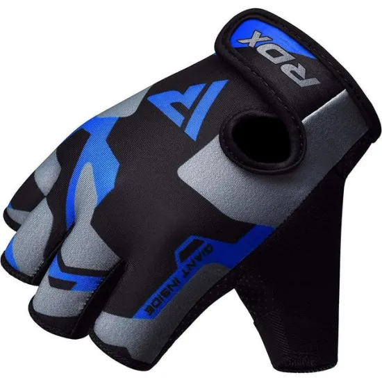 Перчатки для фитнеса RDX F6 Sumblimation Blue S