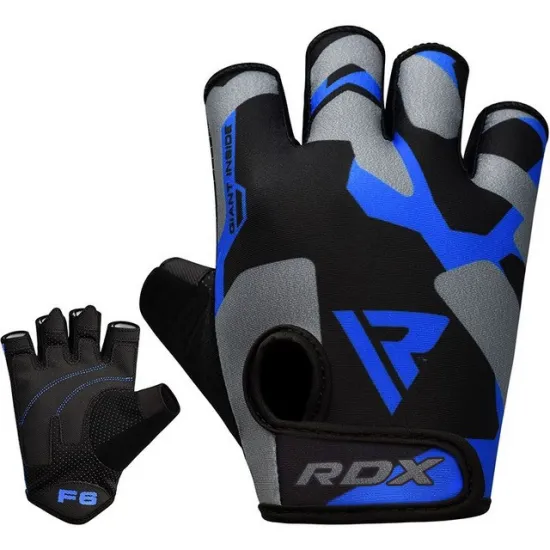 Перчатки для фитнеса RDX F6 Sumblimation Blue S