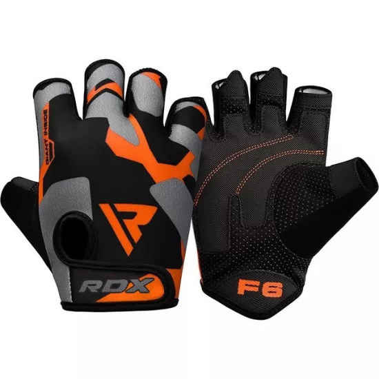 Перчатки для фитнеса RDX F6 Sumblimation Orange S