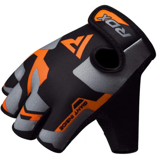 Перчатки для фитнеса RDX F6 Sumblimation Orange S