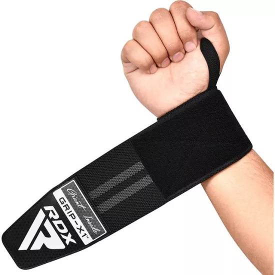Бинты для запястий RDX WR11 GYM Wrist Wrap Black/Grey