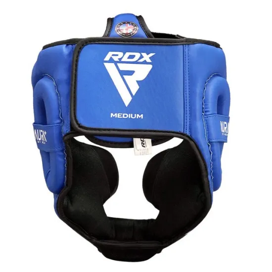Боксерский шлем RDX AURA PLUS T-17 Blue/Black S