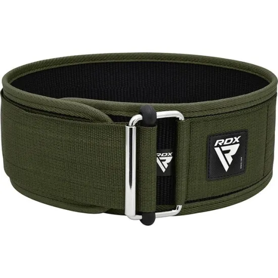 Пояс для важкої атлетики RDX RX1 Weight Lifting Belt Army Green S