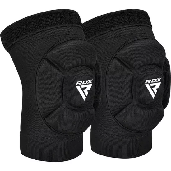 Наколенники спортивные RDX Hosiery Knee Foam K5 Black/White S (пара)