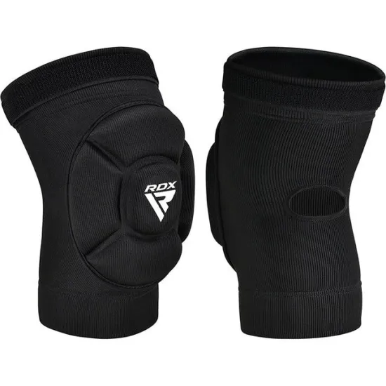 Наколенники спортивные RDX Hosiery Knee Foam K5 Black/White S (пара)