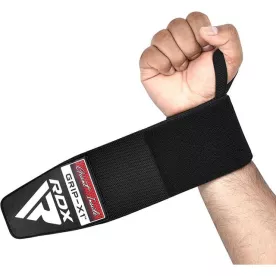 Кистьові бинти RDX W3 Gym Wrist Wraps Full Black