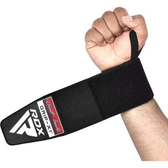 Кистовые бинты RDX W3 Gym Wrist Wraps Full Black