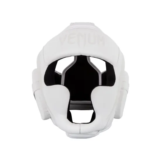 Боксерский шлем Venum Elite Headgear White Taille Белый