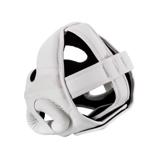 Боксерский шлем Venum Elite Headgear White Taille Белый