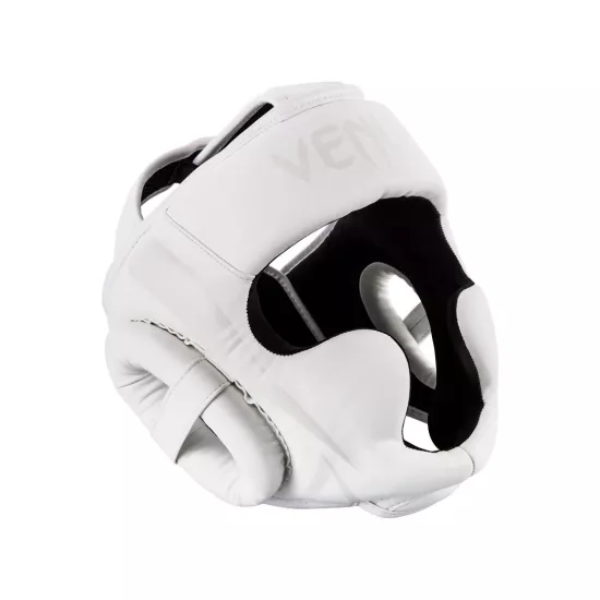 Боксерский шлем Venum Elite Headgear White Taille Белый