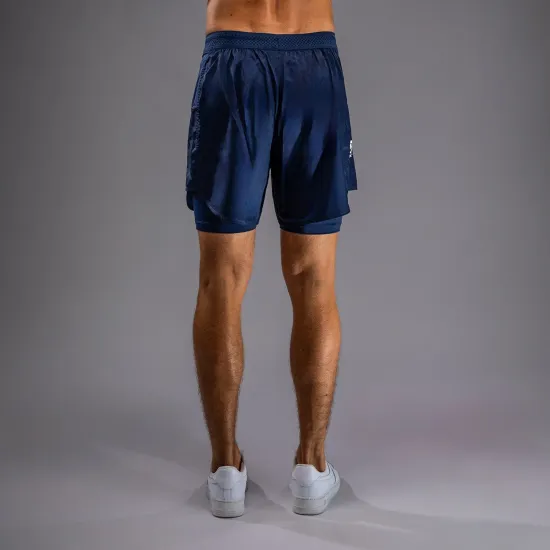 Шорты Venum x Top Rank Original Men's Training Shorts Navy Blue-S