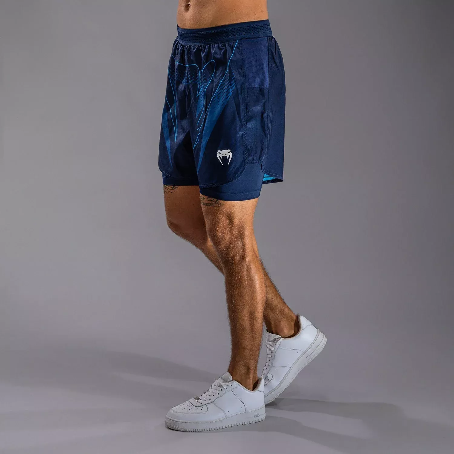 Шорти Venum x Top Rank Original Men's Training Shorts Navy Blue-S