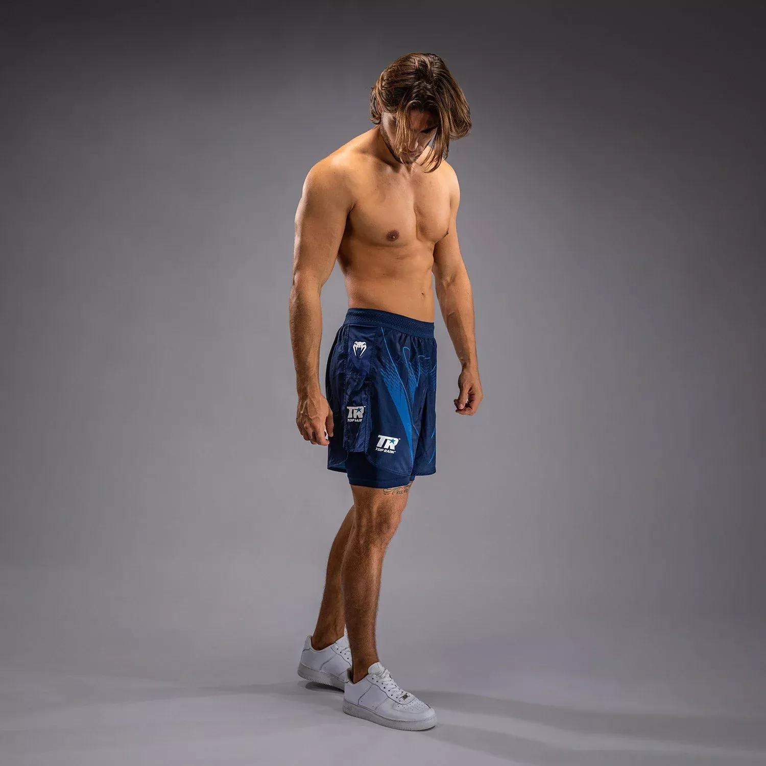 Шорти Venum x Top Rank Original Men's Training Shorts Navy Blue-S