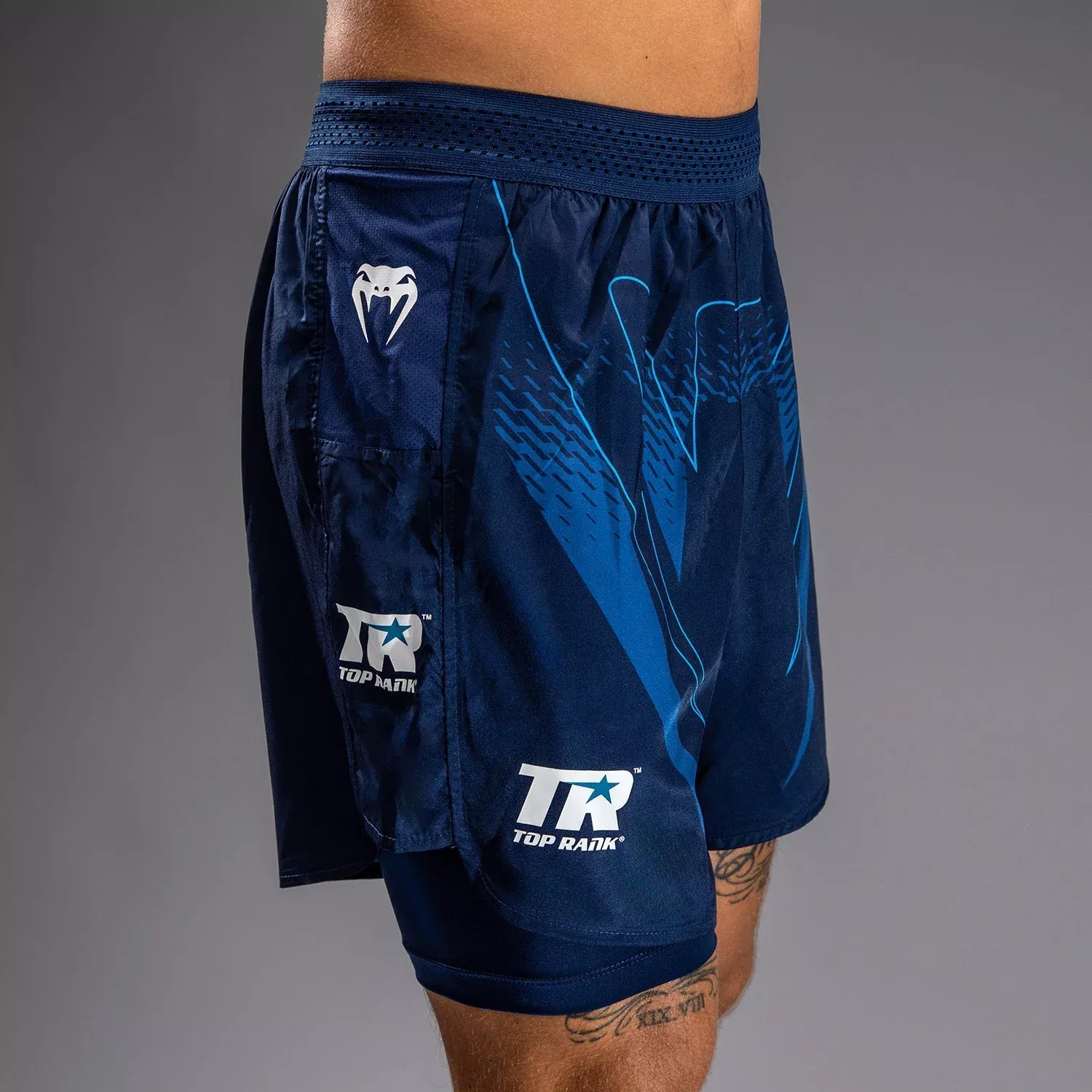 Шорти Venum x Top Rank Original Men's Training Shorts Navy Blue-S