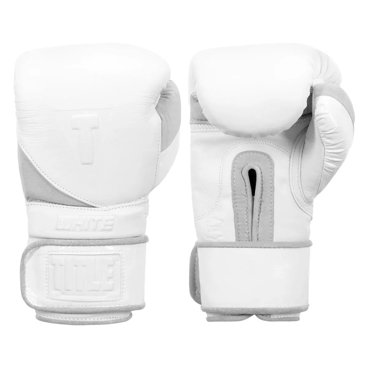 Рукавиці для боксу TITLE White Boxing Training Gloves 2.0-12